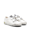 Golden Goose Superstar Touch Strap Sneakers In White