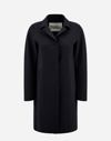 Herno First-act Pef Coat In Black