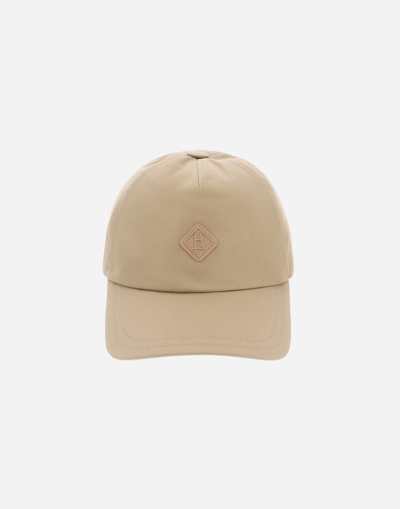 Herno Baseball Cap In Delon In Sand