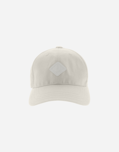 Herno Delon Cap In Grey Pearl