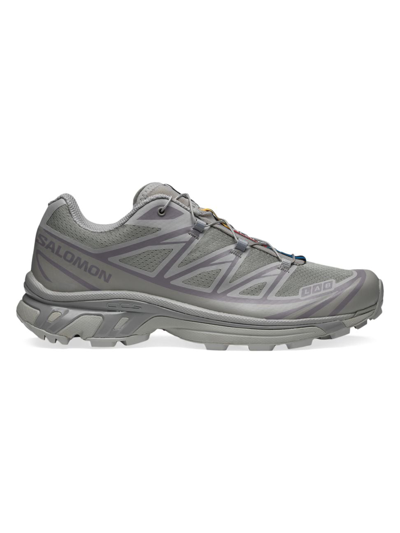 Salomon Men's Xt-6 Trail Running Sneakers In Ghost Gray