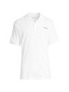 ALEXANDER MCQUEEN MEN'S LOGO COTTON POLO SHIRT