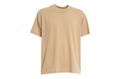 Pre-owned Burberry Swaddon T-shirt Beige