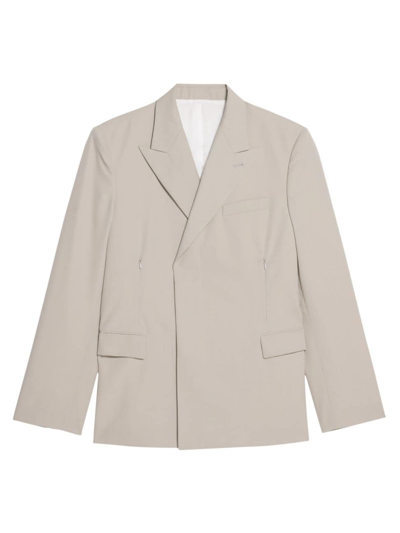 HELMUT LANG MEN'S VIRGIN WOOL CAR BLAZER