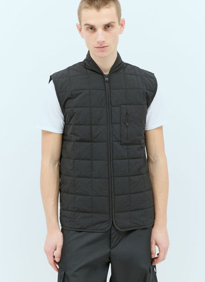 Rains Liner Gilet Jacket In Black