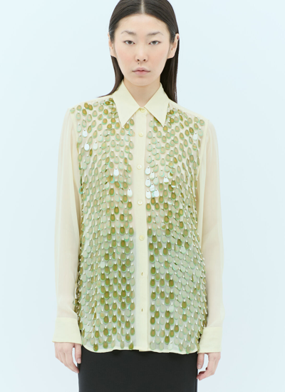 DRIES VAN NOTEN SEQUIN SHIRT