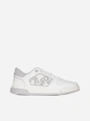 Amiri Men's Logo Leather Classic Low-top Sneakers In White,grey
