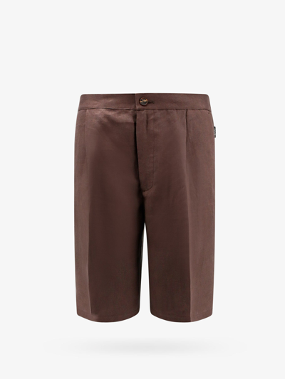 Hevo Torrelapillo Bermuda Shorts In Brown