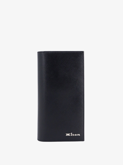 Kiton Ciro Paone Wallet In Black