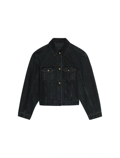 Jacquemus La Veste De-nîmes Casual Jackets, Parka Black