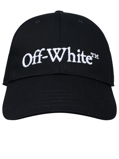 Off-white Hat With Logo In Black  