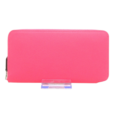 Hermes Hermès Azap Pink Leather Wallet  ()