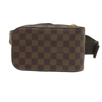 Pre-owned Louis Vuitton Geronimos Brown Canvas Shoulder Bag ()
