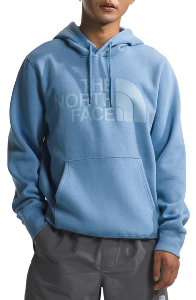 The North Face Half Dome Graphic Pullover Hoodie In Indigo Stone