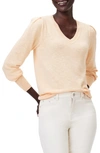 NIC + ZOE NIC+ZOE SLUB COTTON BLEND SWEATER