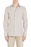 TOM FORD SLIM FIT STRIPE BUTTON-UP SHIRT