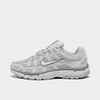 Nike P-6000 Rubber-trimmed Felt, Leather And Mesh Sneakers In Weiss