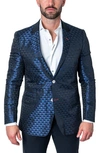 MACEOO SOCRATE EVO SKULL JACQURARD BLAZER