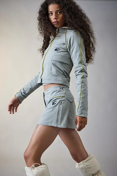 Iets Frans . Tech Mini Skirt In Grey, Women's At Urban Outfitters