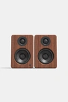 Kanto Yu2 Powered Desktop Speaker Set In Walnut At Urban Outfitters