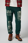 PARKS PROJECT NATIONAL PARKS GRAPHIC SWEATPANT IN GREEN, MEN'S AT URBAN OUTFITTERS