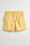 Katin Poolside Volley Short In Yellow, Men's At Urban Outfitters In Sky