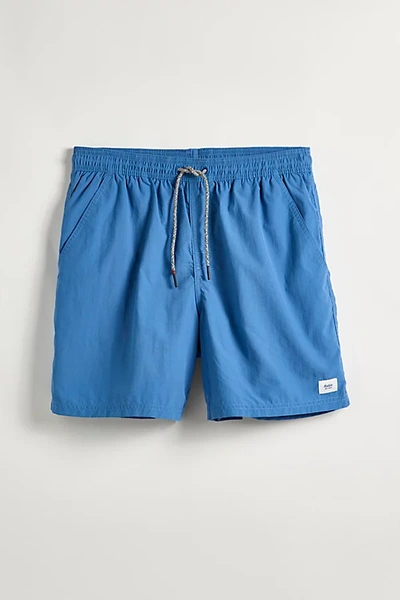 Katin Poolside Volley Short In Sapphire, Men's At Urban Outfitters