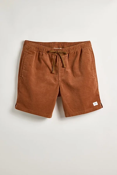 Katin Cord Local Short In Brown, Men's At Urban Outfitters