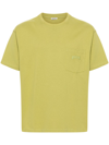 BODE GREEN LOGO-EMBROIDERED COTTON T-SHIRT