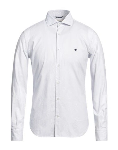 Brooksfield Man Shirt White Size 15 ¾ Cotton