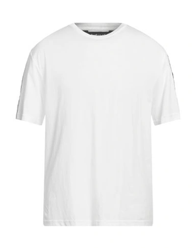 Just Cavalli Man T-shirt White Size Xl Cotton