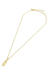 MADEWELL MOLTEN PENDANT NECKLACE