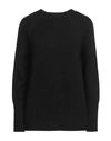 Drumohr Woman Sweater Black Size M Merino Wool