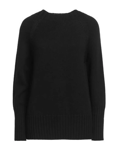 Drumohr Woman Sweater Black Size M Merino Wool In Black