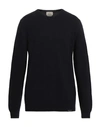 Brooksfield Man Sweater Midnight Blue Size 46 Wool, Cotton, Polyamide