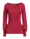 Alberta Ferretti Woman Sweater Magenta Size 10 Cotton