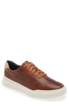 Cole Haan Men's Perforated Leather Low-top Sneakers In Acorn Sesame Ivory