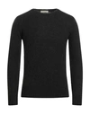 Rossopuro Man Sweater Steel Grey Size 3 Polyamide, Alpaca Wool, Merino Wool