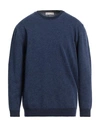 Cashmere Company Man Sweater Blue Size 46 Wool