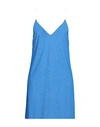 Fisico Woman Mini Dress Blue Size M Polyamide, Elastane