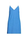 Fisico Cristina Ferrari Fisico Woman Mini Dress Blue Size M Polyamide, Elastane