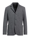 Fedeli Man Coat Grey Size 50 Cashmere