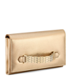 BVLGARI LEATHER COCKTAIL CLUTCH BAG