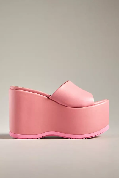 Paloma Barceló Hyana Platform Heels In Pink
