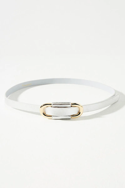 By Anthropologie The Blake Belt In Silver