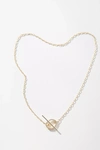 By Anthropologie Delicate Toggle Necklace In Gold