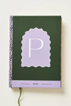 PAPIER X ANTHROPOLOGIE MONOGRAM JOURNAL