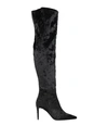 Marc Ellis Woman Boot Black Size 9 Textile Fibers