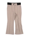 Pinko Up Babies'  Toddler Girl Pants Beige Size 3 Viscose, Polyamide, Elastane