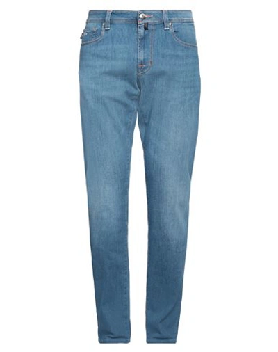 Tramarossa Man Jeans Blue Size 32 Cotton, T-400 Fiber, Elastane